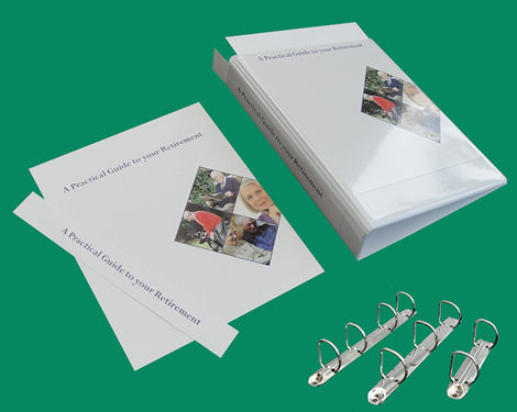 Presentation ring binders.