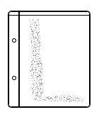 Punched 4 holes in the binding margin.