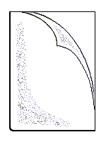 Letterfiles open top and right in pvc and polypropylene.